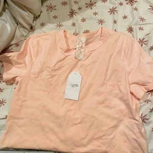 Pink tee from Sadie and sage girls
